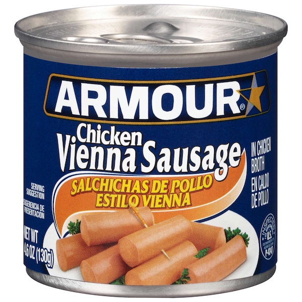 Armour Armour Chicken Vienna Sausage 4.6 oz., PK24 5410017990 - main